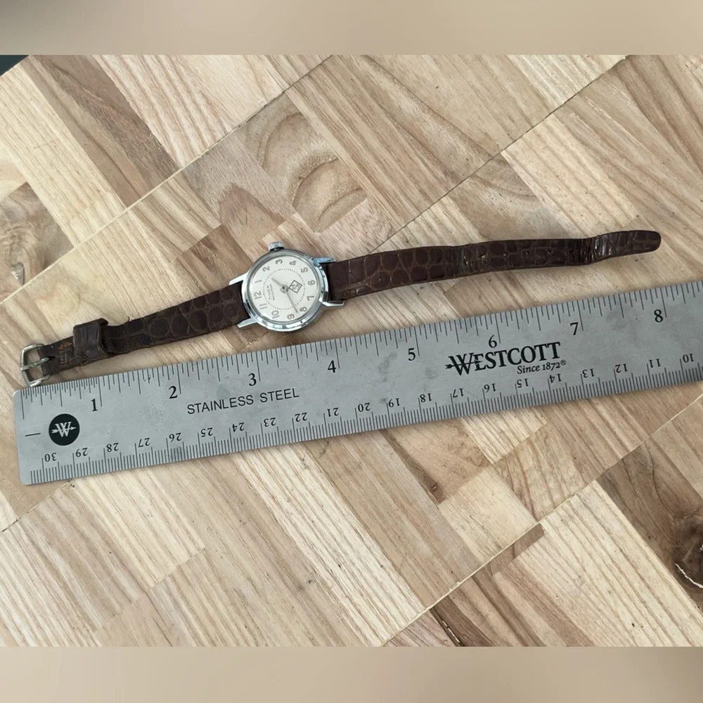 Timex BSA Cub Scouts Vintage Mechanical Winding Watch Genuine Leather Strap